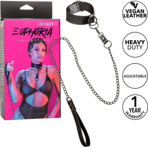 CALEXOTICS - EUPHORIA COLLIER AVEC LAISSE CHAÎNE - – Image 2