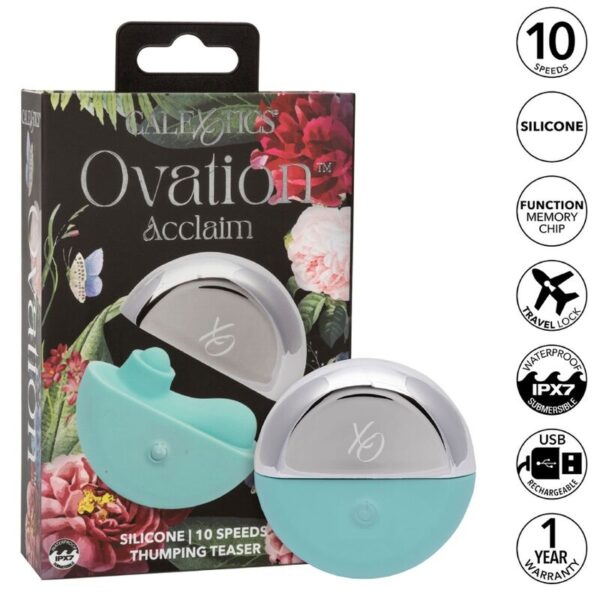CALEXOTICS - OVATION STIMULATEUR ACCLAIM AQUA GREEN - – Image 2