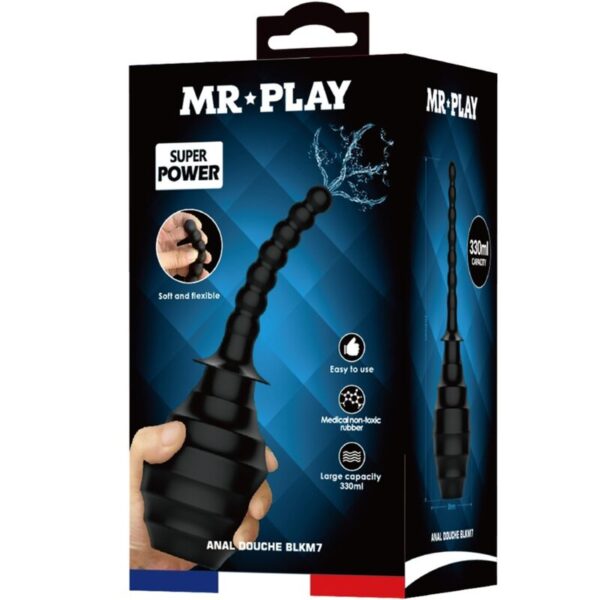 MR PLAY - PUISSANT VIBRATEUR TÉLÉCOMMANDE PLUG ANAL NOIR - – Image 7