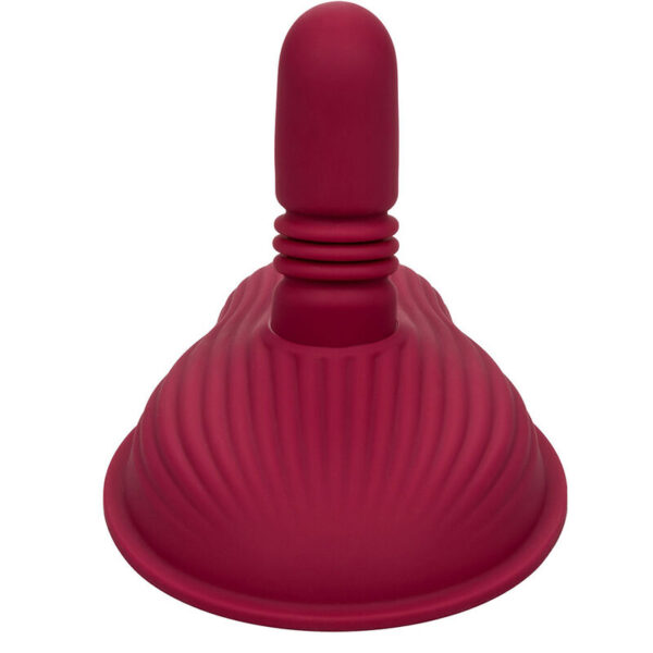 CALEXOTICS - RIDER MASSAGER DOUBLE MOTEUR TÉLÉCOMMANDE ROUGE - – Image 5