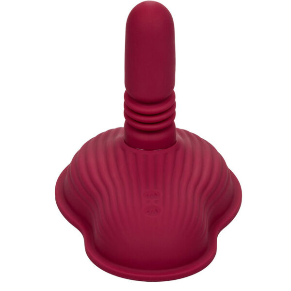 CALEXOTICS - RIDER MASSAGER DOUBLE MOTEUR TÉLÉCOMMANDE ROUGE - – Image 3
