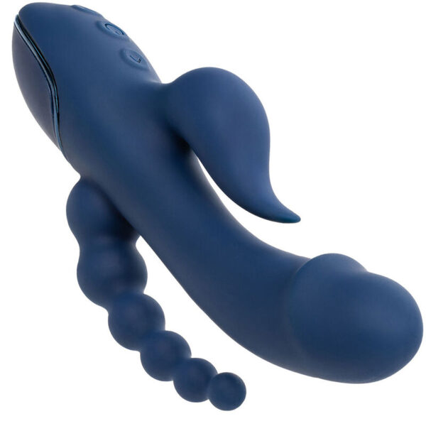CALEXOTICS - VIBRATEUR TRIPLE ORGASME BLEU - – Image 6