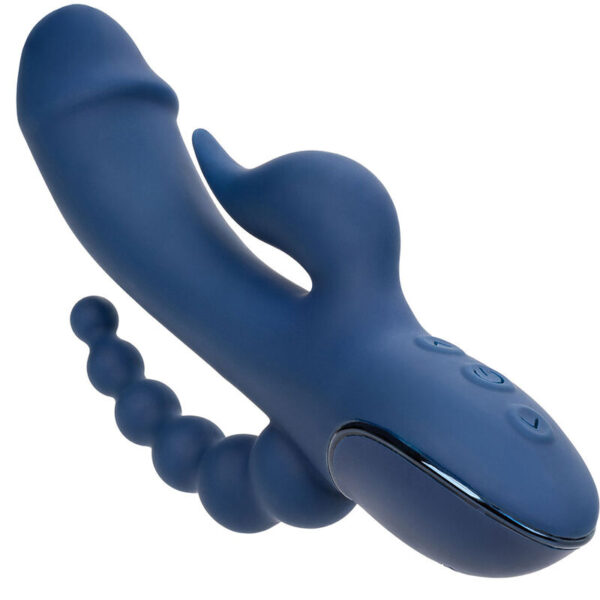 CALEXOTICS - VIBRATEUR TRIPLE ORGASME BLEU - – Image 5