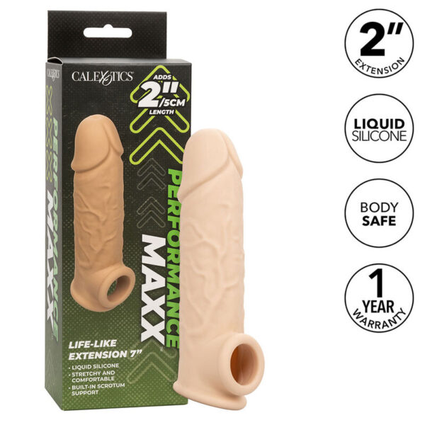 CALEXOTICS - EXTENSION PERFORMANCE MAXX LIFE-LIKE 7 PEAU CLAIRE -