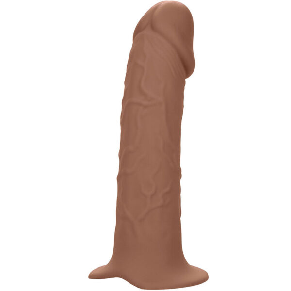 CALEXOTICS - EXTENSION PERFORMANCE MAXX RÉALISTE AVEC HARNAIS PEAU MARRON - – Image 5