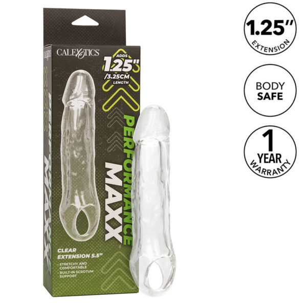 CALEXOTICS - EXTENSION PERFORMANCE MAXX CLEAR 5,5 TRANSPARENTE - – Image 2