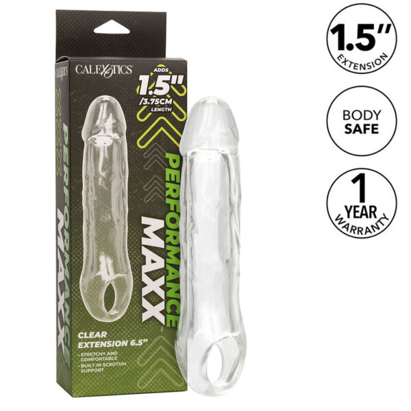CALEXOTICS - EXTENSION PERFORMANCE MAXX CLEAR 6,5 TRANSPARENTE -