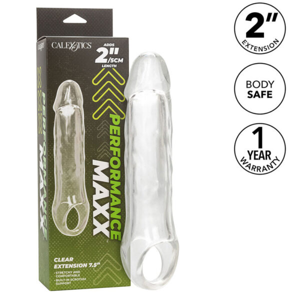 CALEXOTICS - EXTENSION PERFORMANCE MAXX CLEAR 7,5 TRANSPARENTE - – Image 2