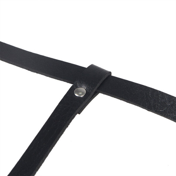 SUBBLIME - HARNAIS DE CORPS EN CUIR NOIR TAILLE UNIQUE - – Image 7