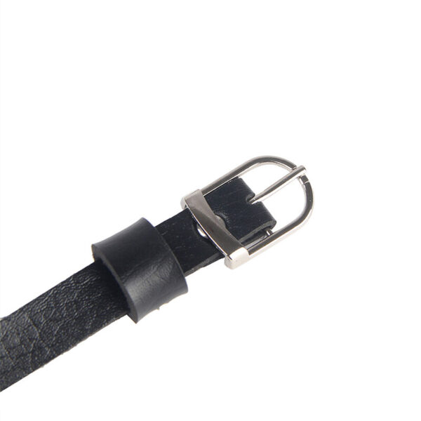 SUBBLIME - HARNAIS POITRINE CHAÎNE S EN CUIR NOIR TAILLE UNIQUE - – Image 7