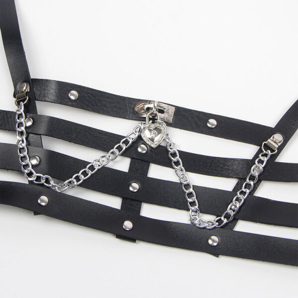 SUBBLIME - HARNAIS CORSET AVEC CHAÎNE DÉTAIL TAILLE UNIQUE - – Image 4