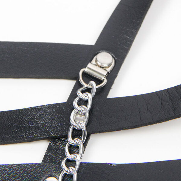SUBBLIME - HARNAIS CORSET AVEC CHAÎNE DÉTAIL TAILLE UNIQUE - – Image 5