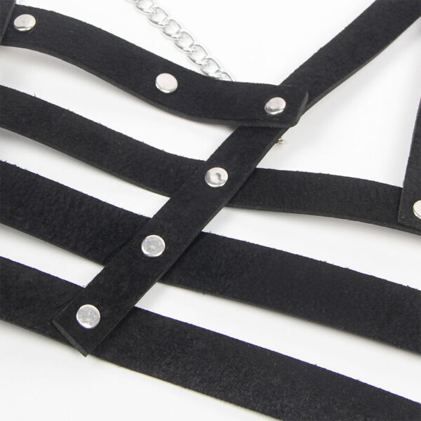 SUBBLIME - HARNAIS CORSET AVEC CHAÎNE DÉTAIL TAILLE UNIQUE - – Image 6