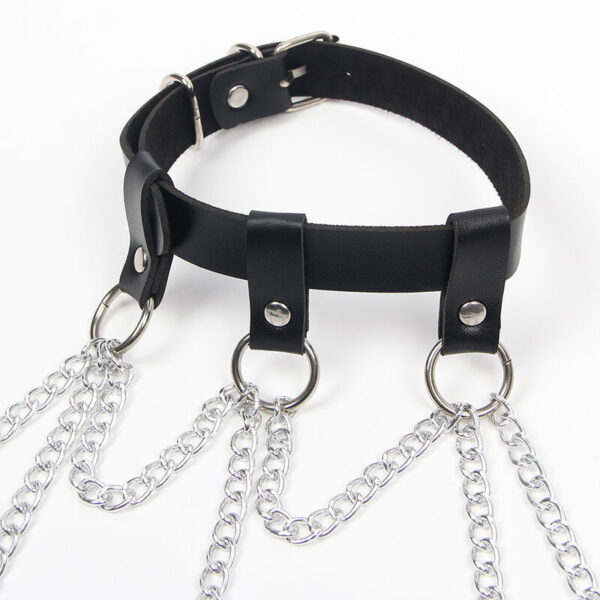 SUBBLIME - HARNAIS COMPLET AVEC CHAÎNE OILE DÉTAIL TAILLE UNIQUE - – Image 7