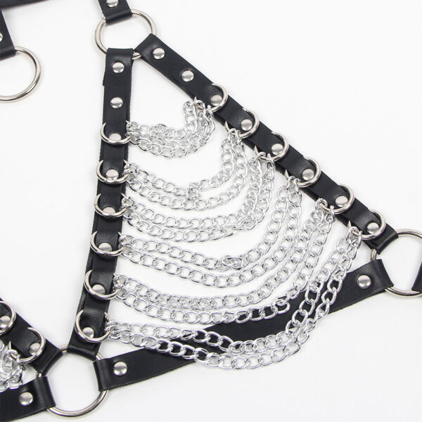 SUBBLIME - SOUTIEN-GORGE HARNAIS ET COLLIER AVEC CHAÎNE S TAILLE UNIQUE - – Image 6