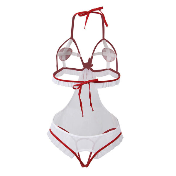 SUBBLIME - COSTUME D'INFIRMIÈRE SEXY SANS CROCHET S/M - – Image 5