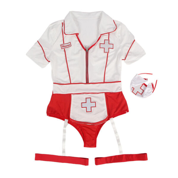SUBBLIME - COSTUME D'INFIRMIÈRE CORPS SEXY L/XL - – Image 4