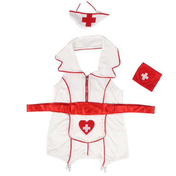 SUBBLIME - ROBE DE COSTUME D'INFIRMIÈRE SEXY S/M - – Image 5