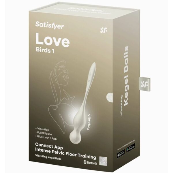 SATISFYER - BALLES VIBRANTES DE KEGEL LOVE BIRDS BLANCHES - – Image 6