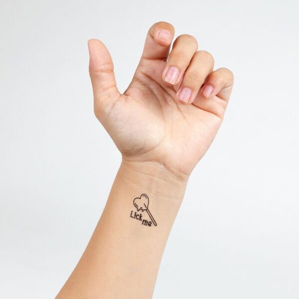 SECRET PLAY - ENSEMBLE DE 10 TATOUAGES TEMPORAIRES CANDY COLLECTION - – Image 4