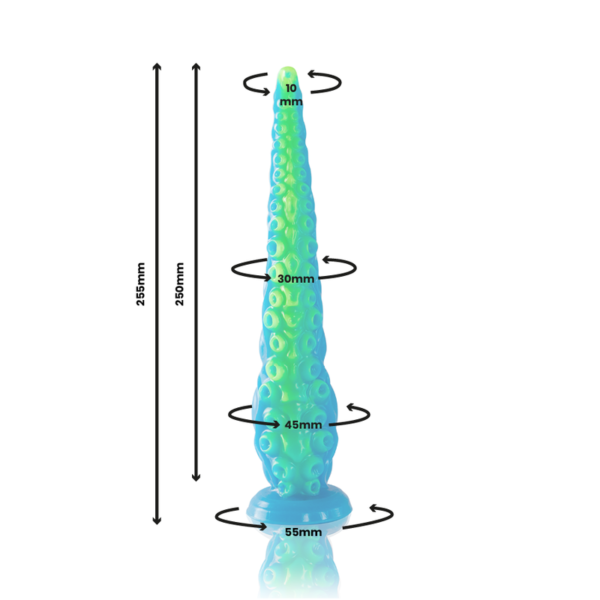 EPIC - GODE TENTACLE MINCE FLUORESCENT SCYLLA PETITE TAILLE - – Image 3
