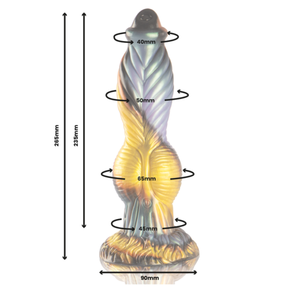 EPIC - PHOENIX DILDO LA RÉSURGENCE DU PLAISIR TÉLÉCOMMANDE RECHARGEABLE - – Image 3