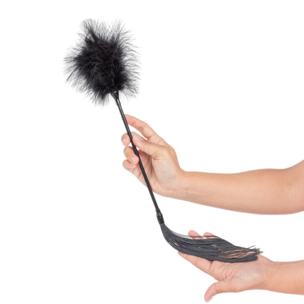 SECRET PLAY - DUSTER + FOUET NOIR - – Image 3
