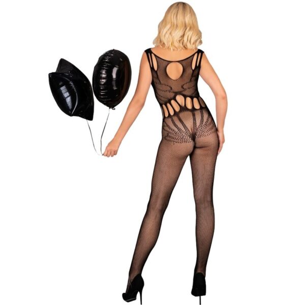 LIVCO CORSETTI FASHION - AMAHIL BODYSTOCKING SANS CROTCHLESS NOIR TAILLE UNIQUE - – Image 2