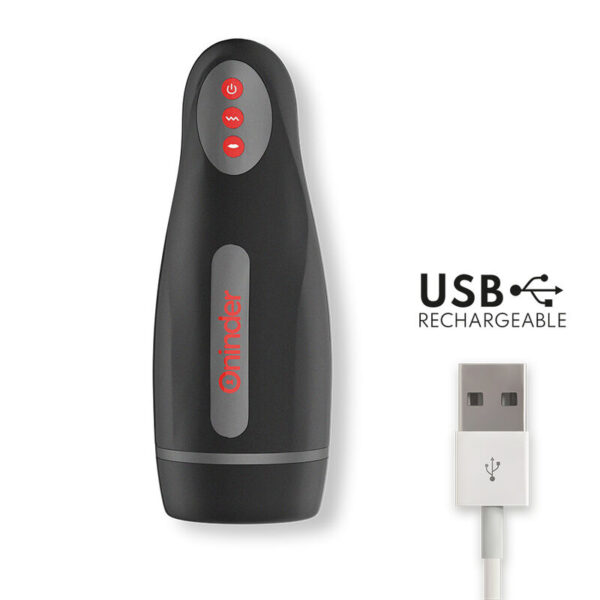 ONINDER - MASTURBATEUR MASCULIN RECHARGEABLE SEOUL 10 VITESSES - APPLICATION GRATUITE - – Image 6