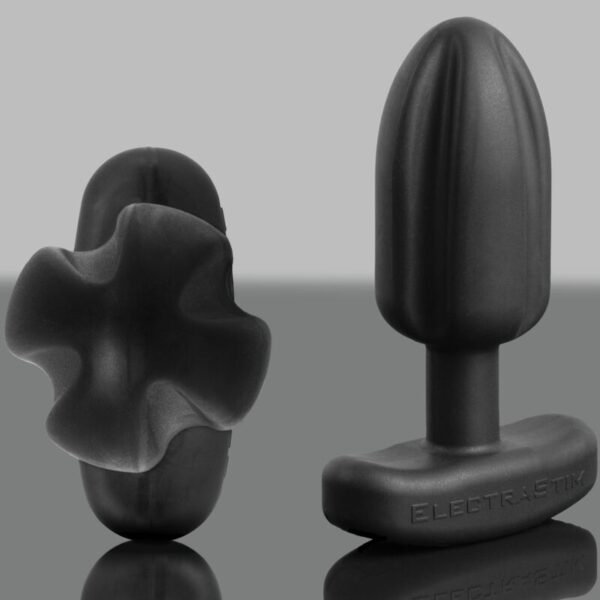 ELECTRASTIM - PLUG ANAL TARTARE QUADRIPOLAR SILICONE NOIR - – Image 7