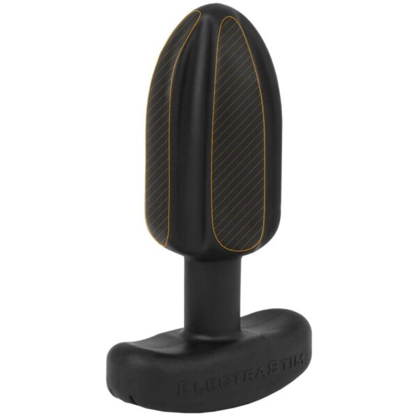 ELECTRASTIM - PLUG ANAL TARTARE QUADRIPOLAR SILICONE NOIR -
