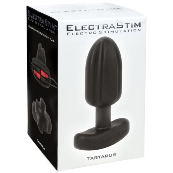 ELECTRASTIM - PLUG ANAL TARTARE QUADRIPOLAR SILICONE NOIR - – Image 6