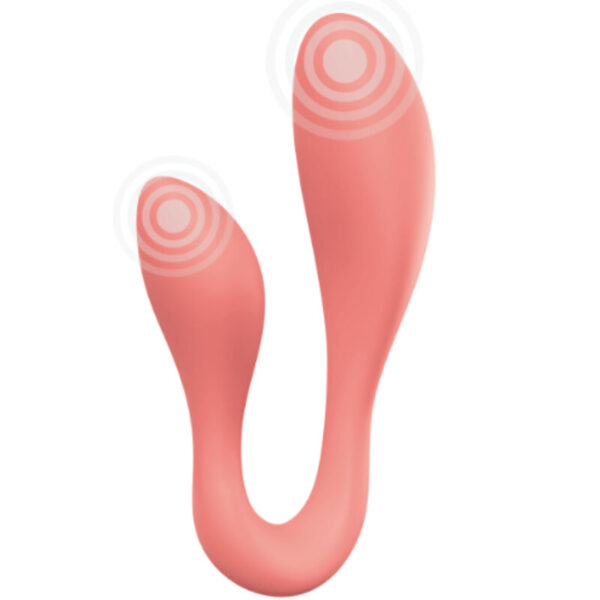 ADRIEN LASTIC - COUPLE SECRETS II DOUBLE STIMULATION ROSE + APPLICATION GRATUITE -
