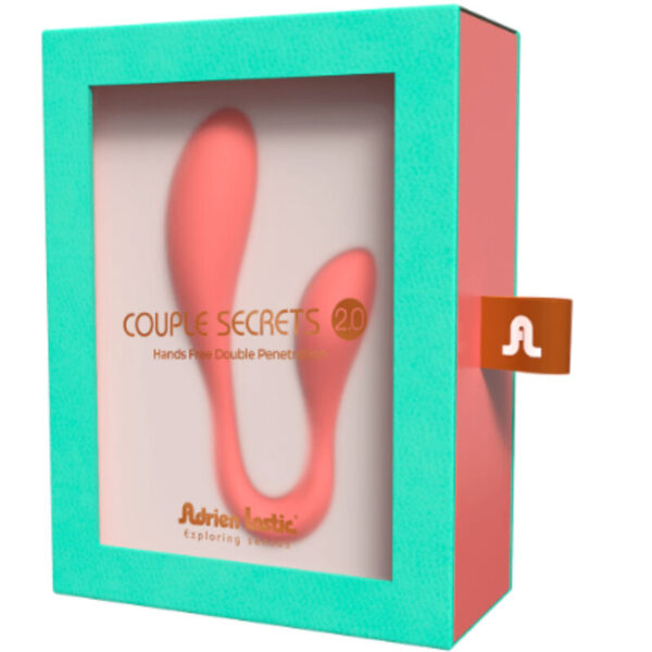 ADRIEN LASTIC - COUPLE SECRETS II DOUBLE STIMULATION ROSE + APPLICATION GRATUITE - – Image 4