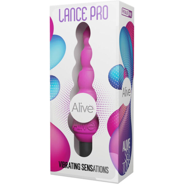 ALIVE - STIMULATEUR ANAL LANCE PRO ROSE - – Image 4