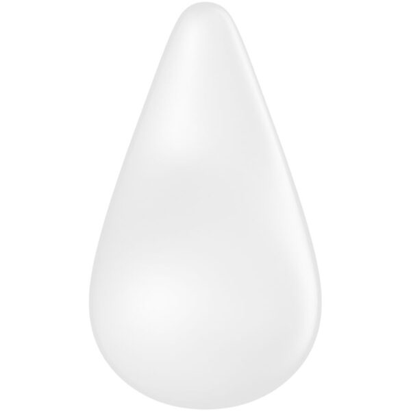 SATISFYER - VIBRATEUR DEW DROP LAY-ON BLANC - – Image 4