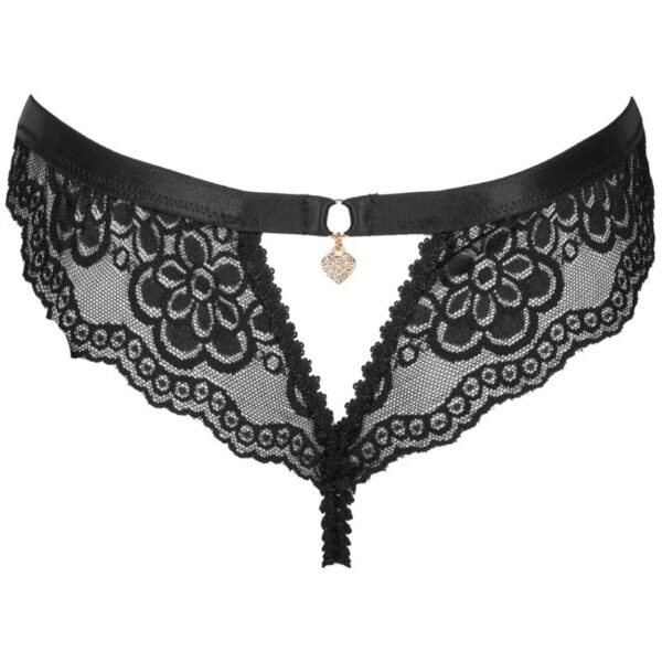 LIVCO CORSETTI FASHION - CULOTTE OKSURIN SANS CROTCHLESS NOIR - – Image 4