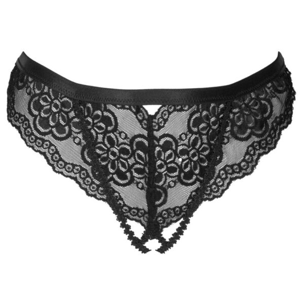 LIVCO CORSETTI FASHION - CULOTTE OKSURIN SANS CROTCHLESS NOIR - – Image 3