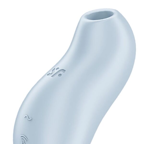 SATISFYER - STIMULATEUR DE CLITORIS POCKET PRO 1 BLEU CLAIR - – Image 2