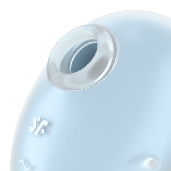 SATISFYER - VIBRATEUR  POSER CUTIE GHOST BLEU CLAIR - – Image 2