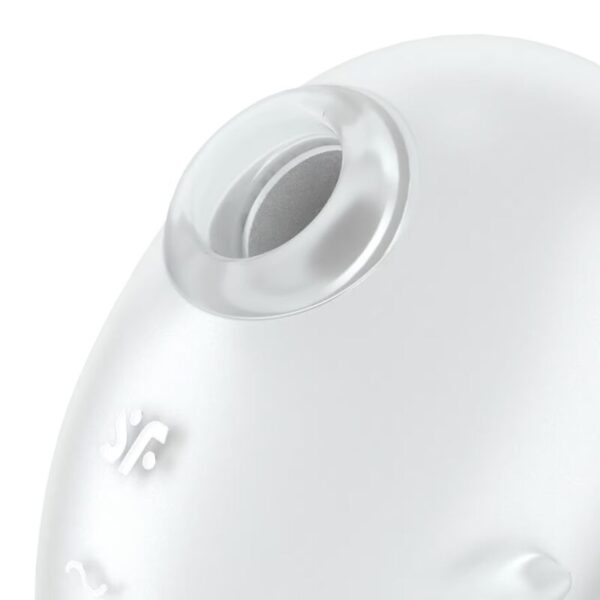 SATISFYER - VIBRATEUR  POSER CUTIE GHOST BLANC - – Image 2