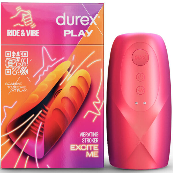 DUREX - MASTURBATEUR VIBRATEUR TOY RIDE & VIBE -