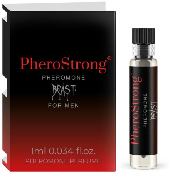 PHEROSTRONG - PARFUM PHÉROMONE BÊTE POUR HOMME 1 ML -