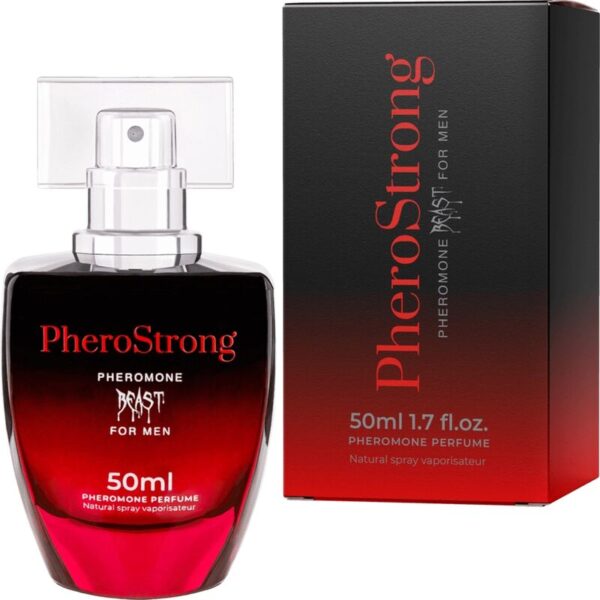 PHEROSTRONG - PARFUM PREROMONE BÊTE POUR HOMME 50 ML -