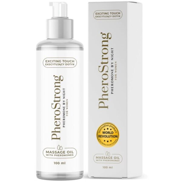 PHEROSTRONG - HUILE DE MASSAGE DE NUIT POUR FEMME 100 ML -