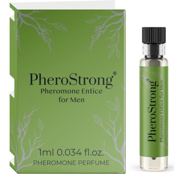 PHEROSTRONG - PARFUM PHÉROMONE ENTICE POUR HOMME 1 ML -