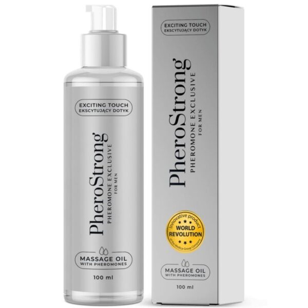 PHEROSTRONG - HUILE DE MASSAGE EXCLUSIVE POUR HOMMES 100 ML -