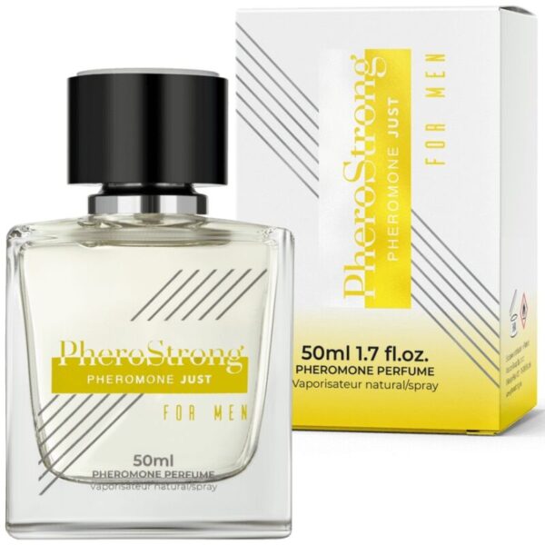 PHEROSTRONG - PARFUM AUX PHÉROMONES JUSTE POUR HOMMES 50 ML -