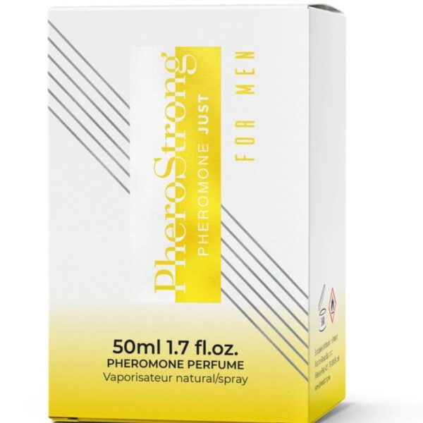 PHEROSTRONG - PARFUM AUX PHÉROMONES JUSTE POUR HOMMES 50 ML - – Image 2