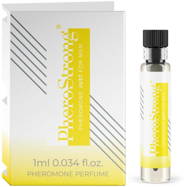 PHEROSTRONG - PARFUM AUX PHÉROMONES JUSTE POUR HOMMES 1 ML -